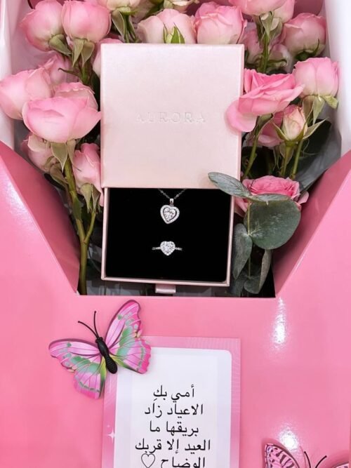 Set Flower box | بوكس ورد وطقم