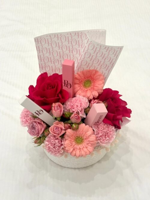Blooming Makeup basket
