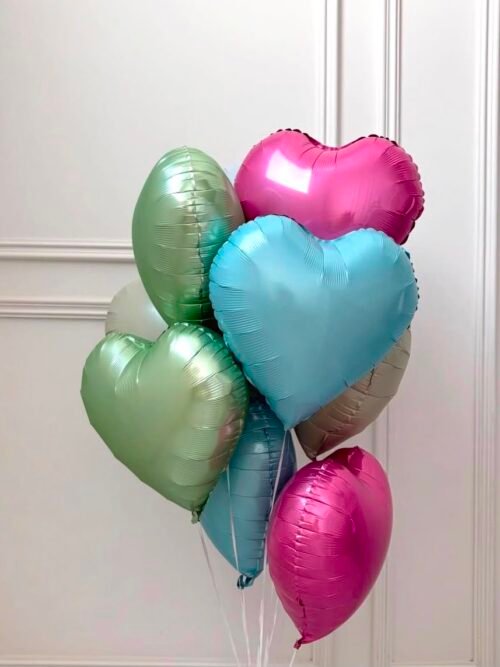 Colored balloons